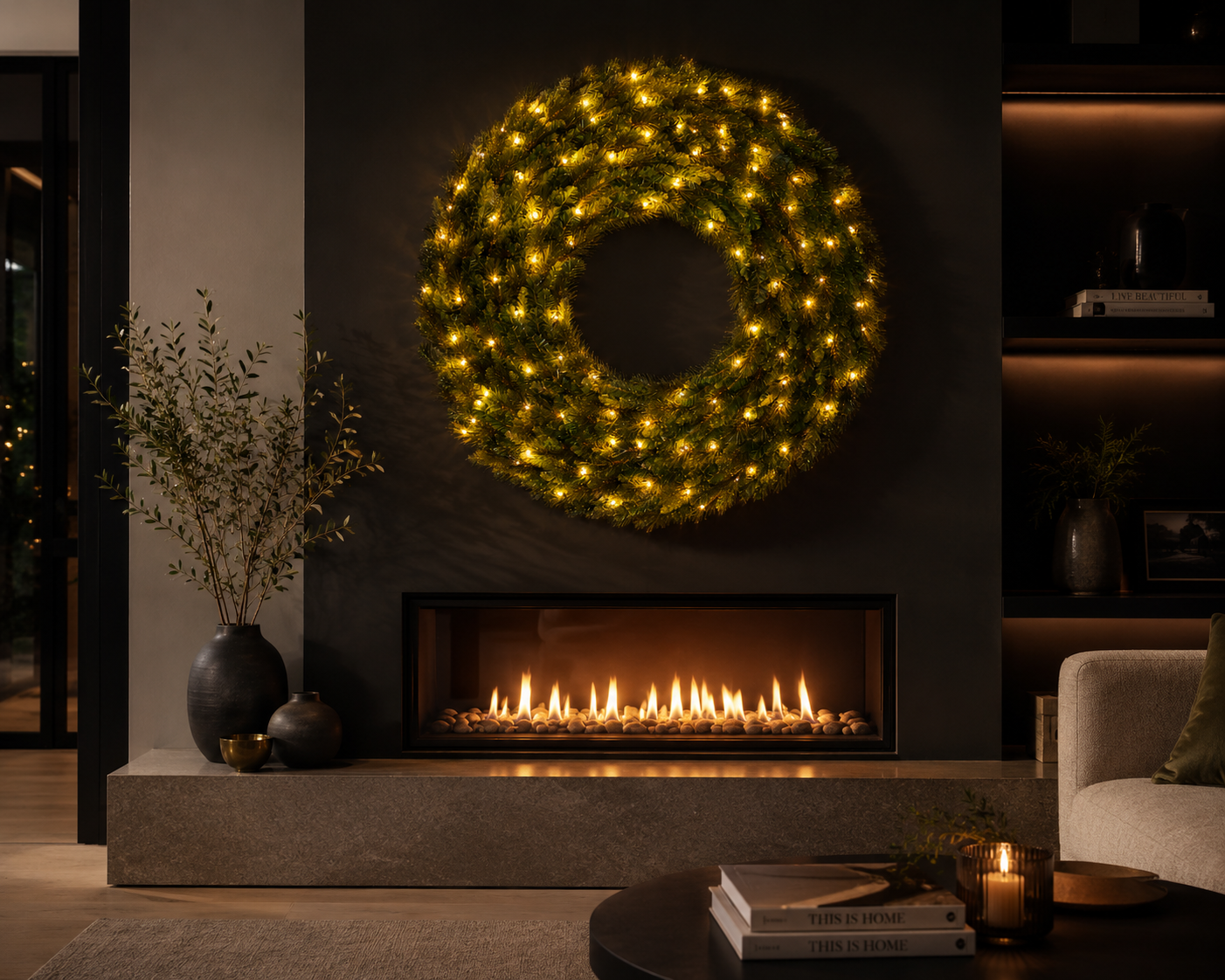 Northern Spruce Christmas Wreath