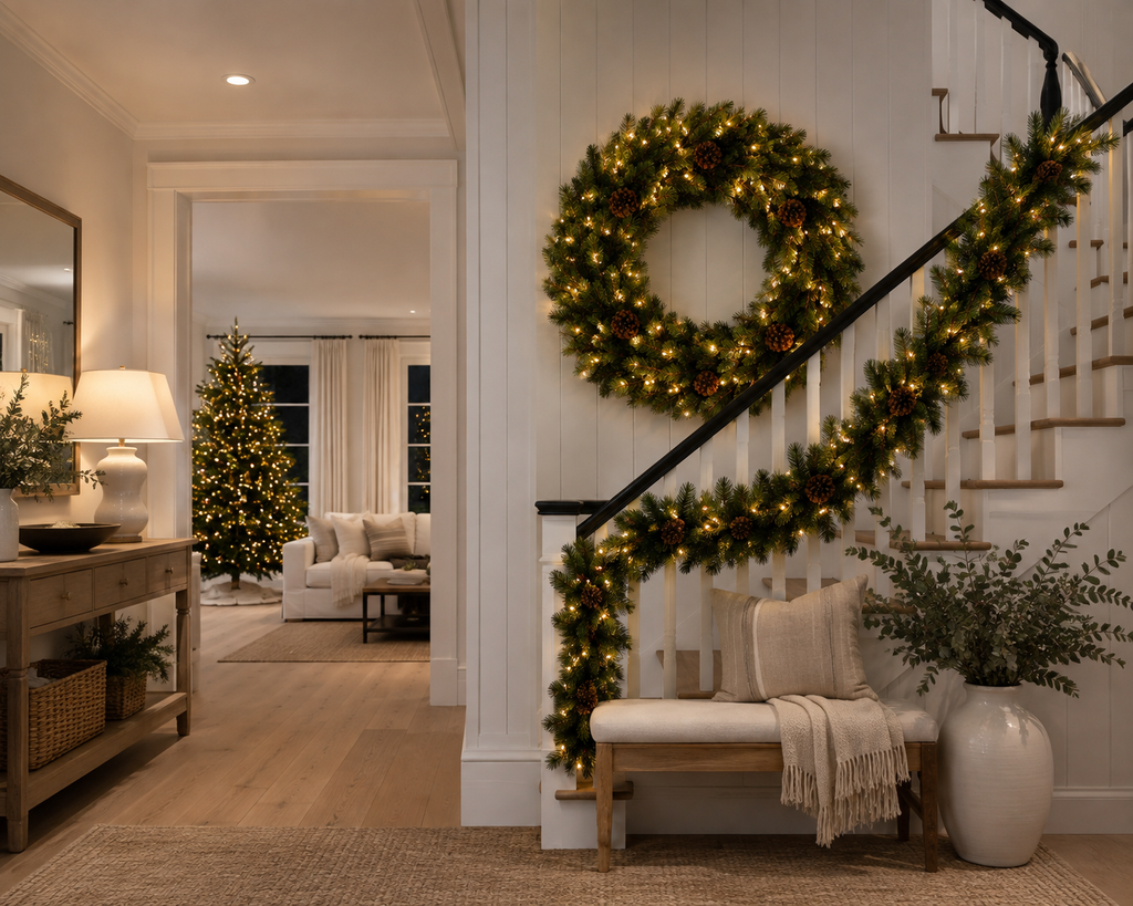 Northern Spruce Christmas Wreath