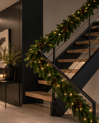 2.7m x 35 cm Northern Spruce Garland - Dual LED