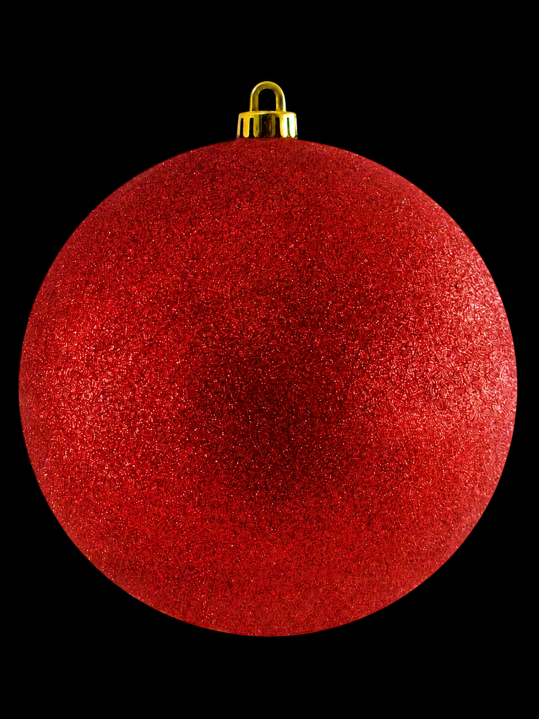 Red Glitter Bauble 200mm