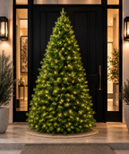 Montgomery Pine Pre-lit Artificial Christmas Tree - Dual LED 210CM