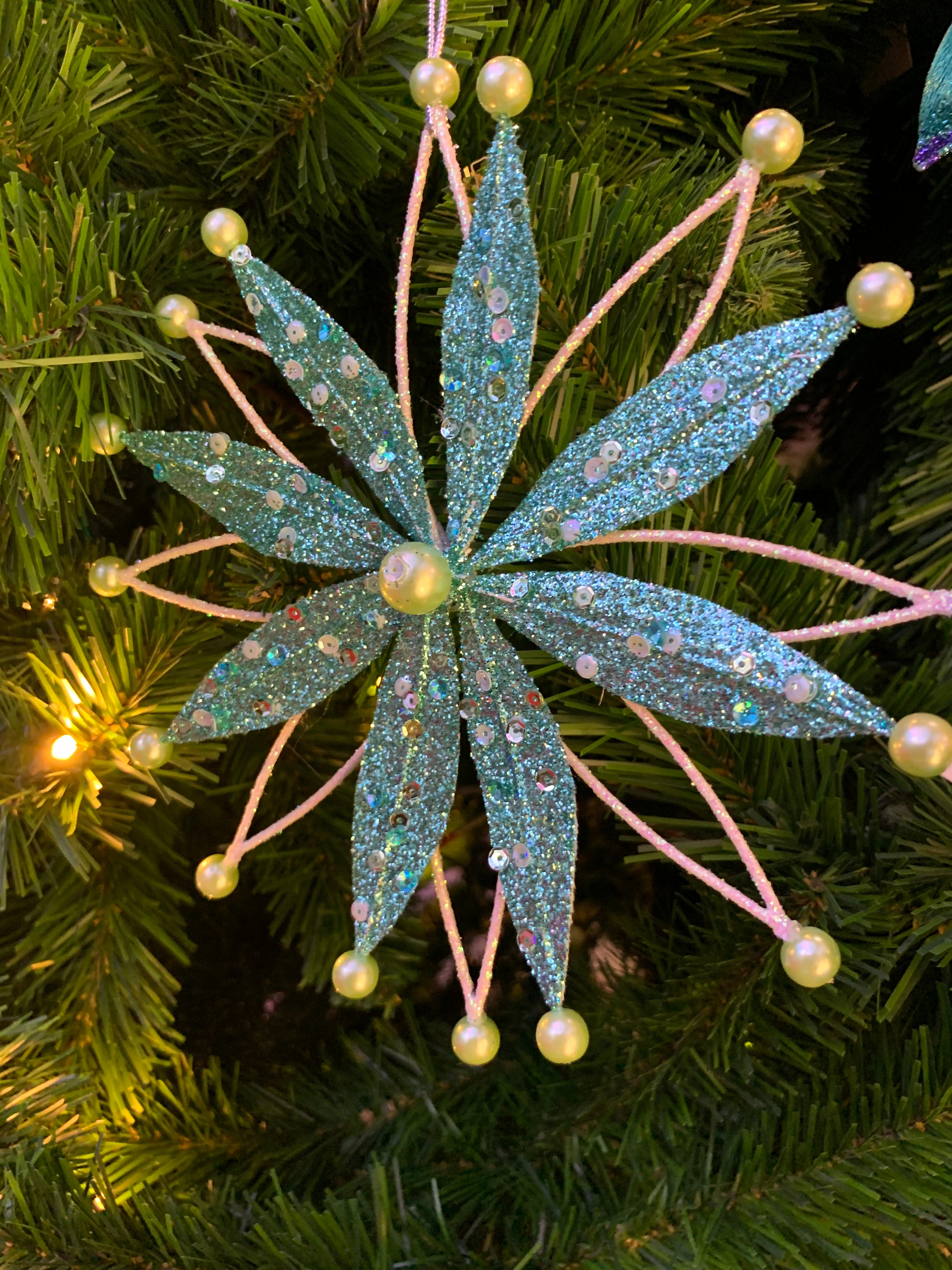 Aqua Snowflake 50cm
