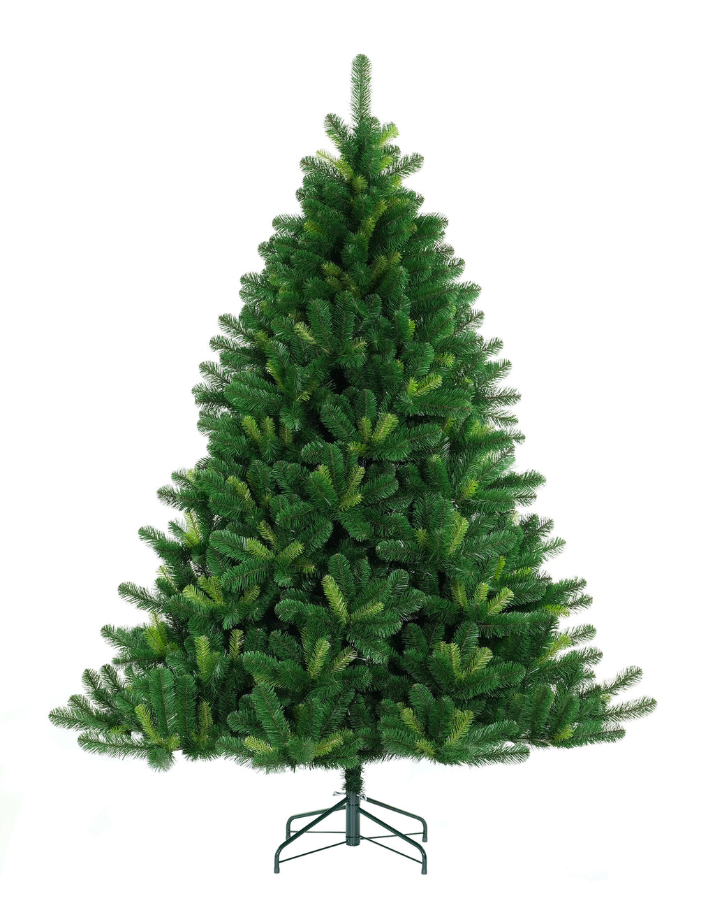 Alberta Spruce unlit artificial Christmas tree with natural-looking green needles