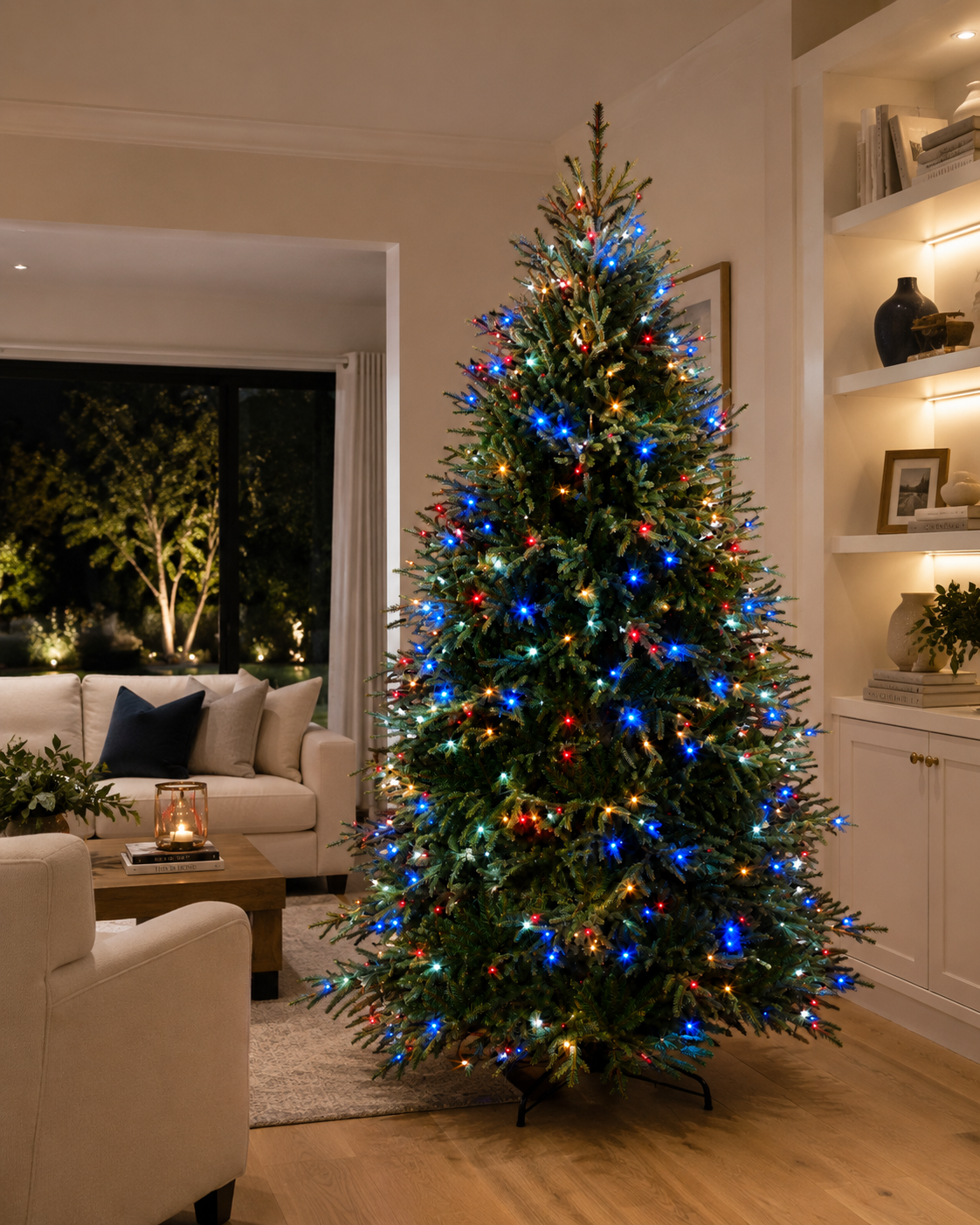 Lakeshore Spruce 210 cm pre lit dual LED
